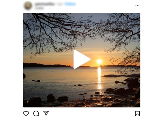 Instagram video downloader
